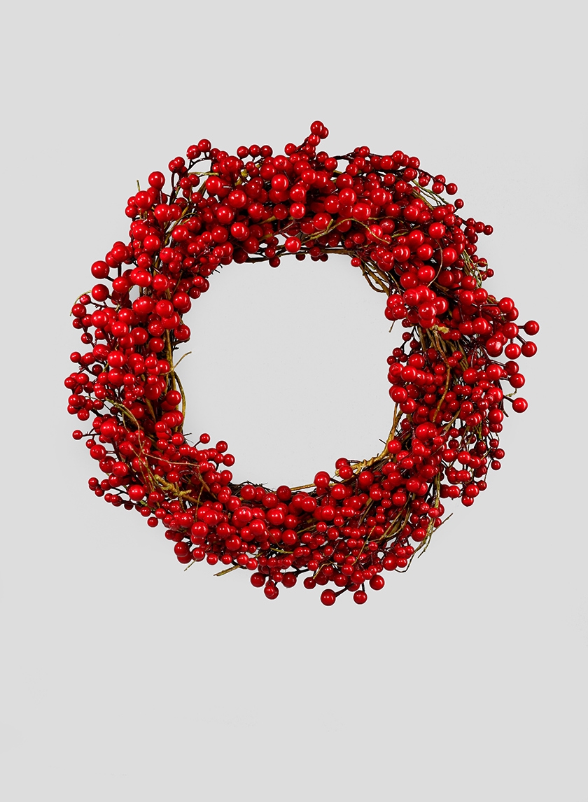 20in Red Berries Wreath