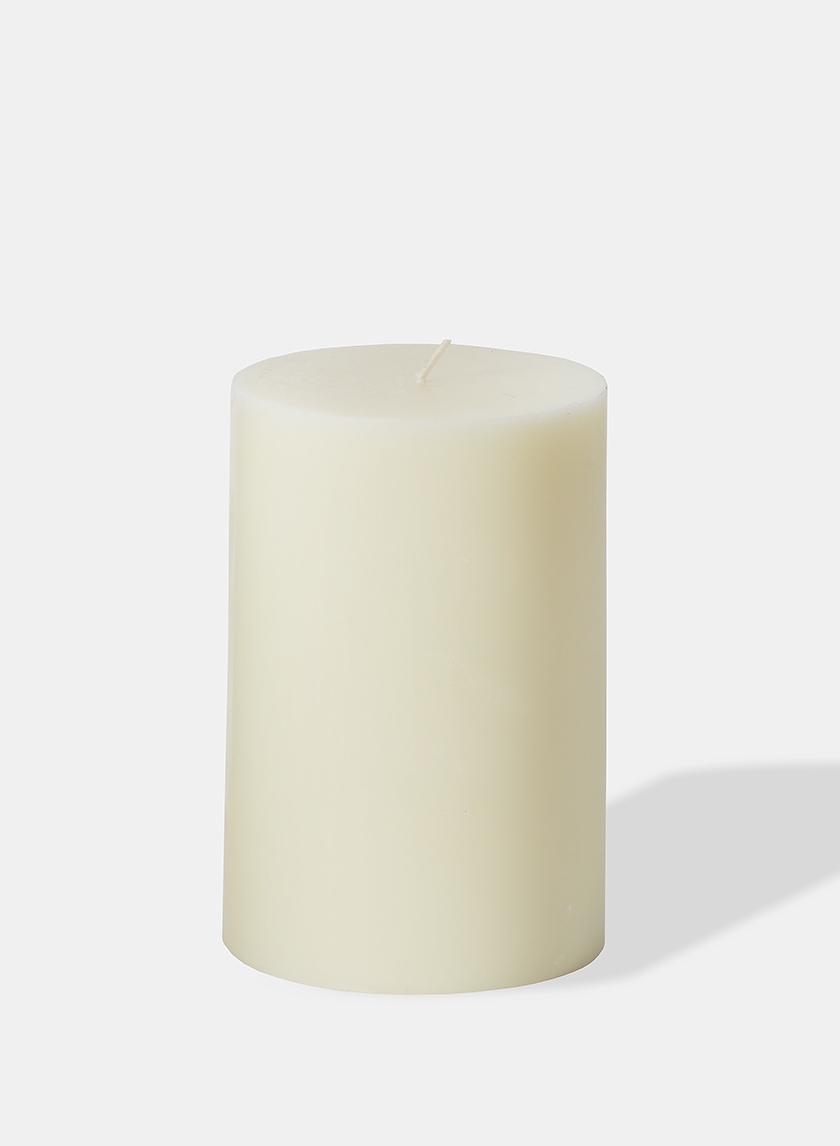 4 x 6in Ivory Pillar Candle