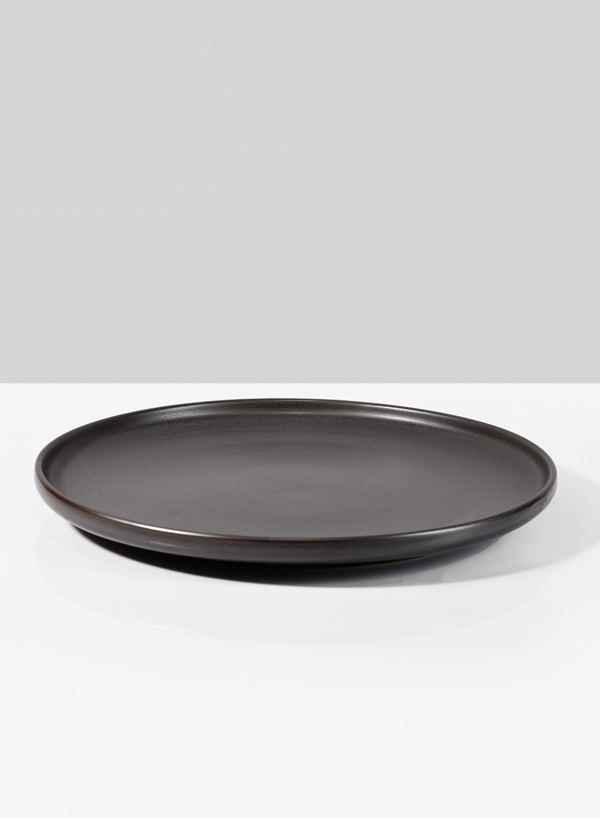 10 ¾in Bronze Ceramic Plate