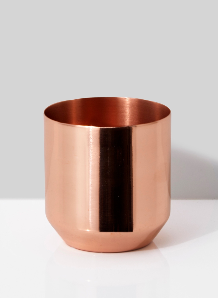 Copper Mini Round Pot