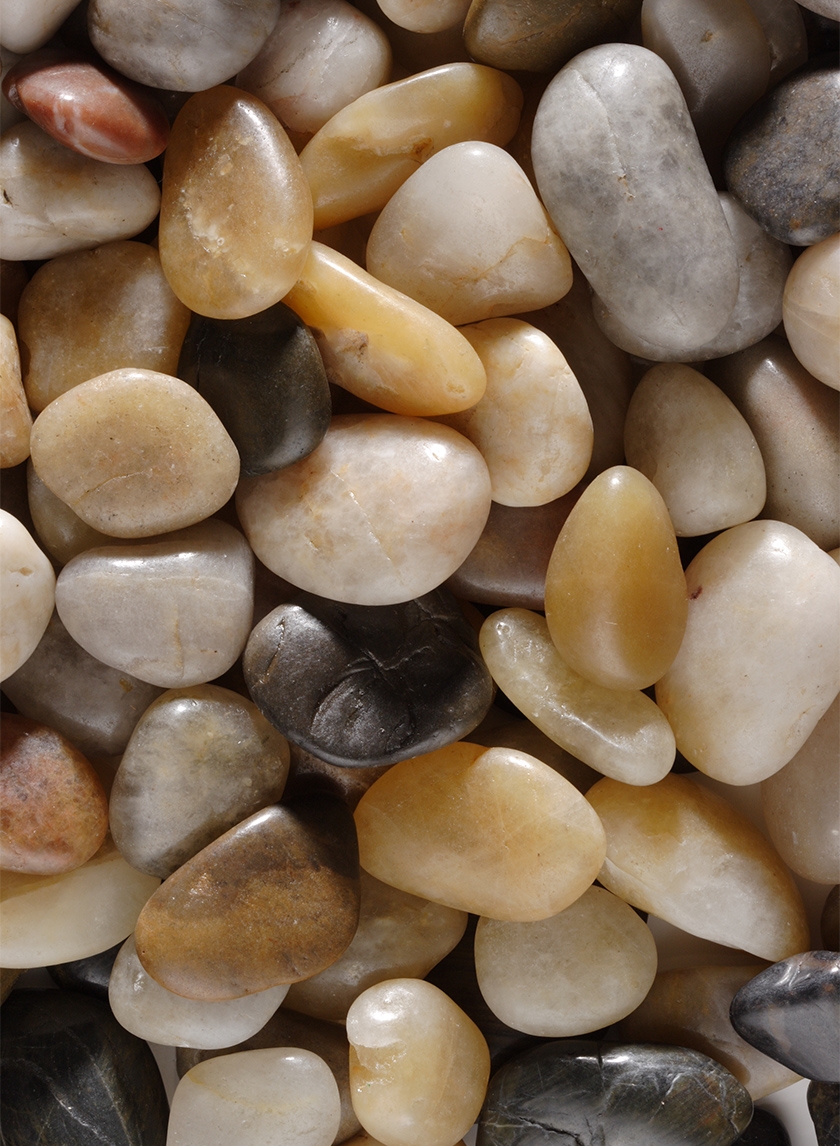 Polished Mixed Mini River Stones