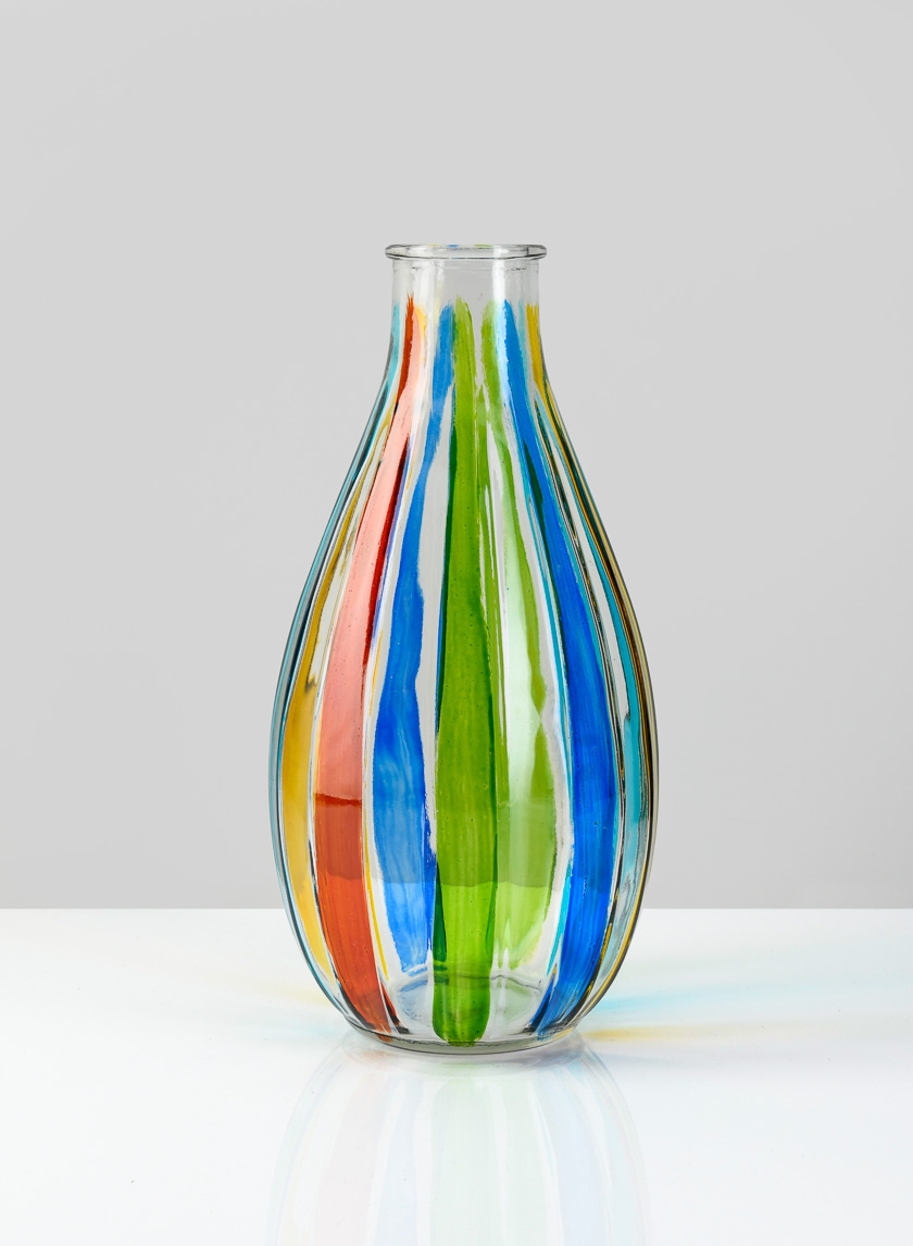 10in Harlequin Vase