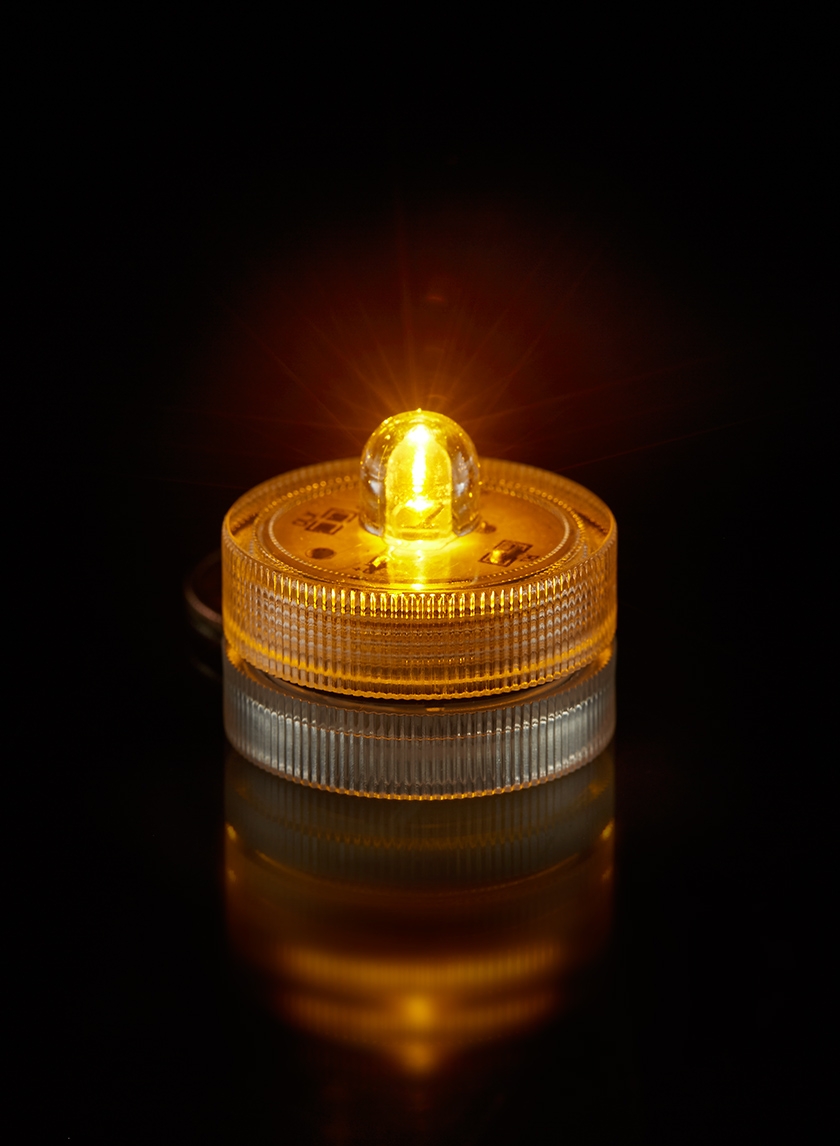 Amber Submersible LED Light