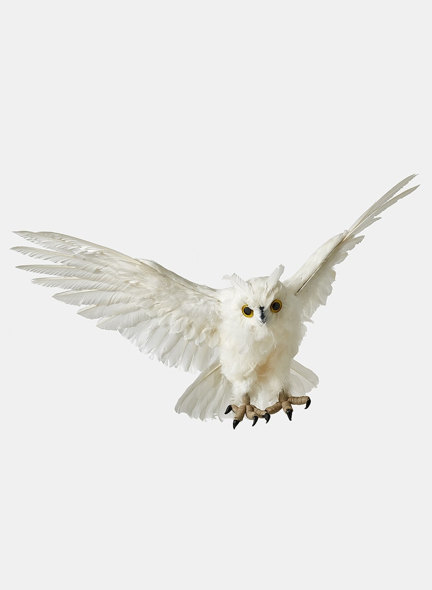 18 inch Flying White Owl