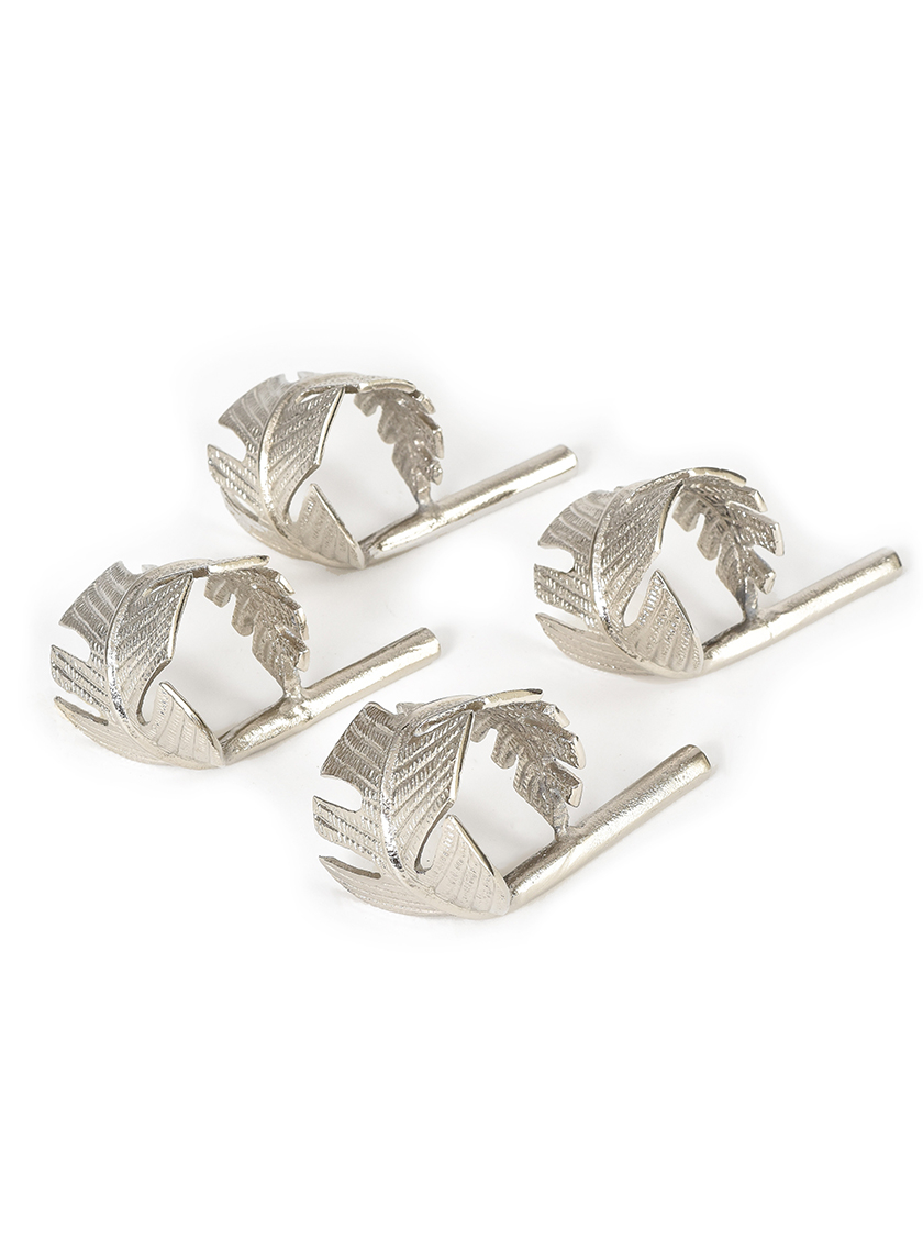 Silver Napkin Ring, Set of 4