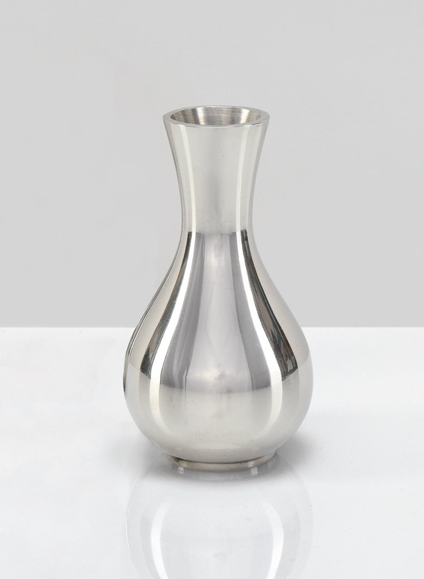 5 ½in Nickel Bud Vase