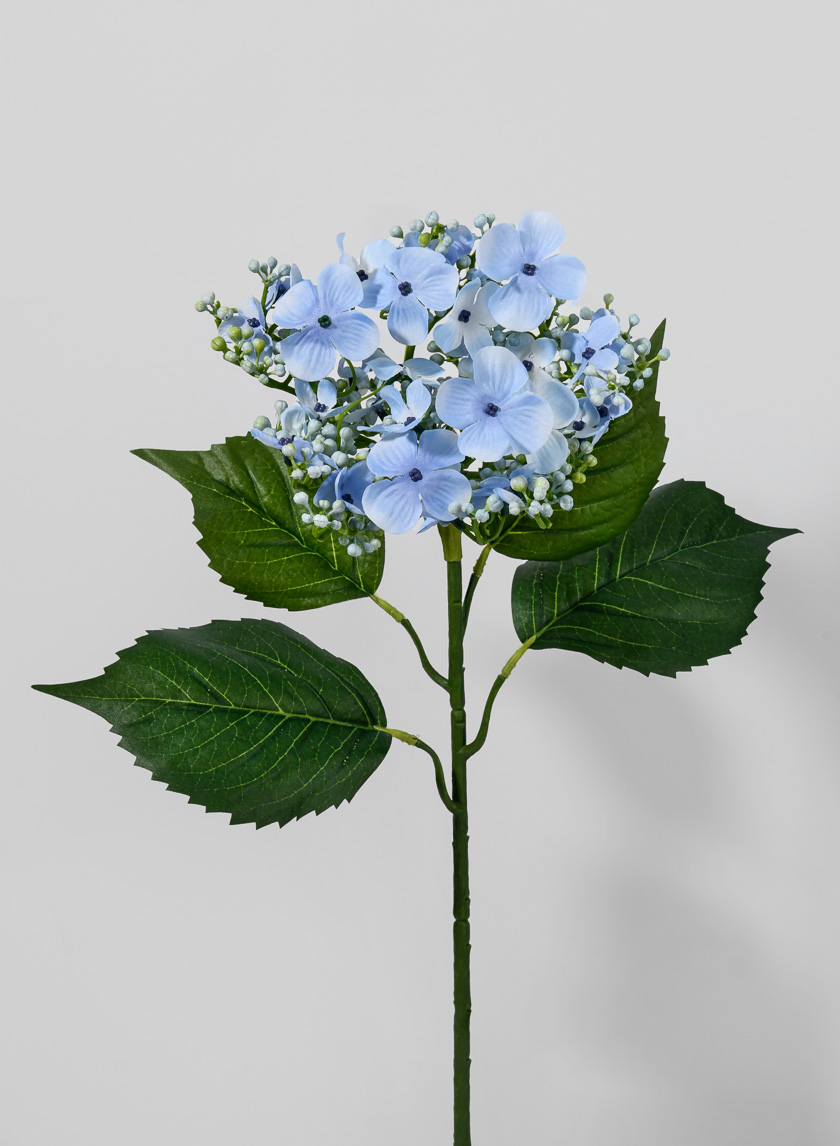 27 ½in Butterfly Hydrangea Spray