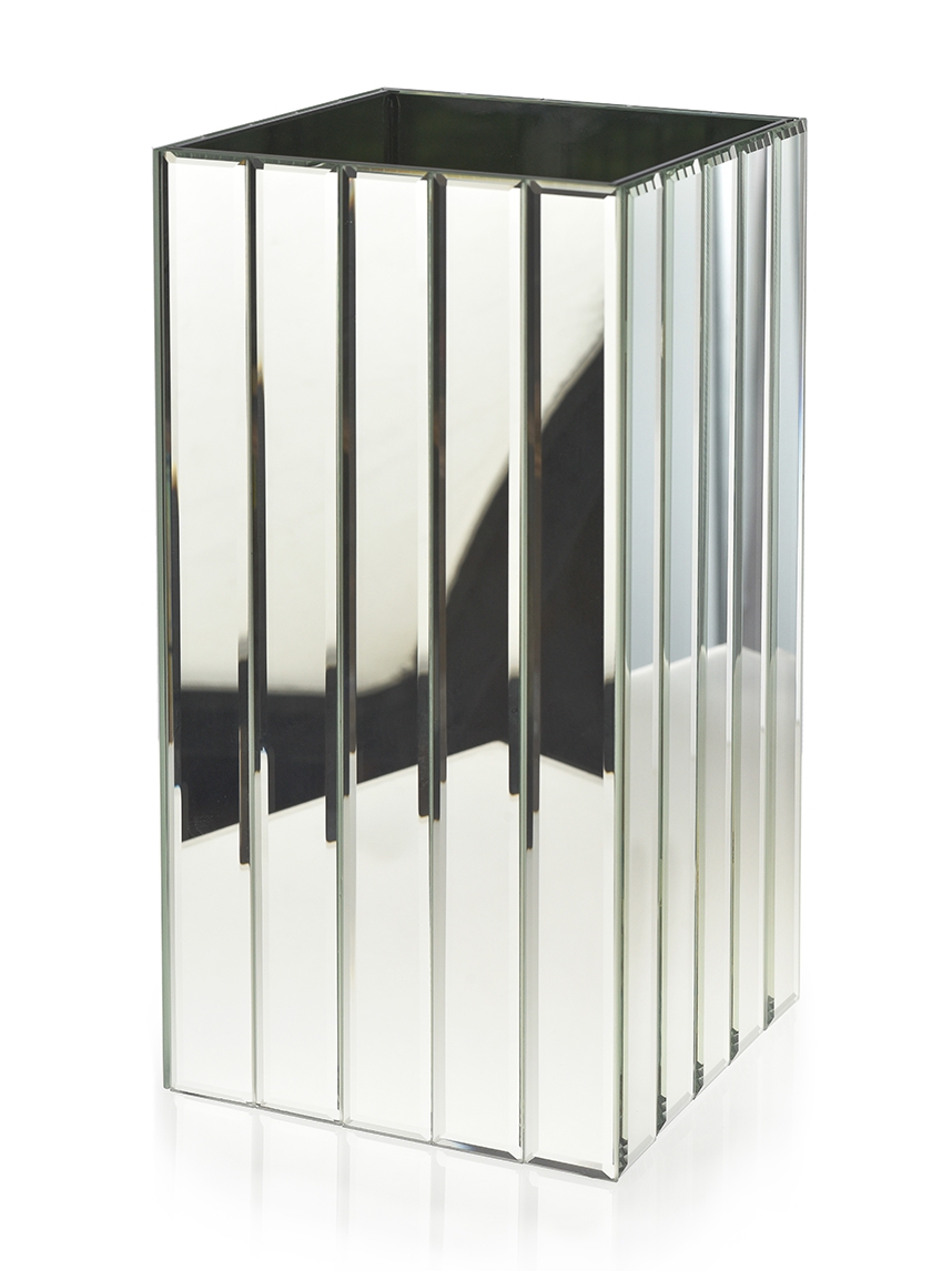 Mirror Strips Rectangle & Square Vase