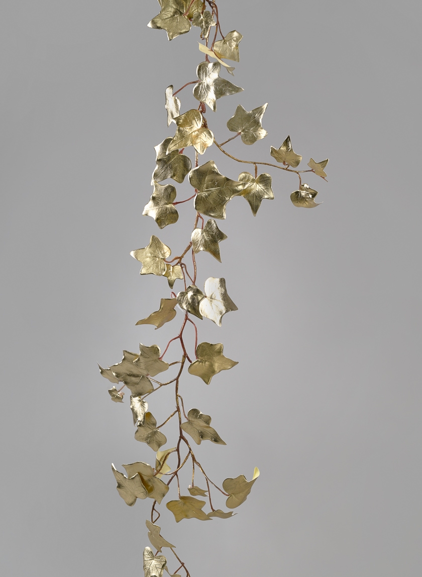 58in Gold Ivy Garland