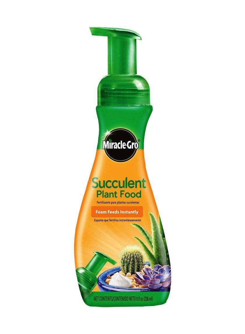 8oz Miracle-Gro Foaming Succulent Plant Food