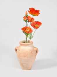 6 ½in Crete Urn with Handles