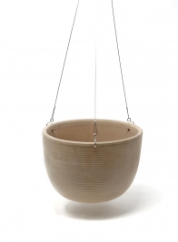 hanging terracotta clay pot 