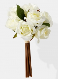 White Forever Rose Bouquet
