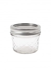 4oz Quilted Mason Jelly Jar 1440080400