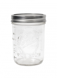 one pint wide mouth canning jar 66000