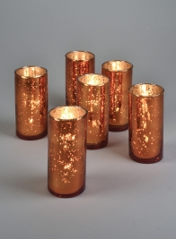 2x4 Antique Copper Cylinders