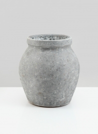 6in Arita Aged Cement Amphora Vase