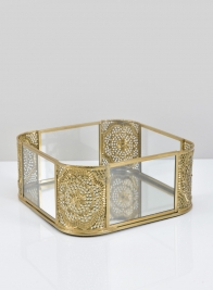 7in Ming Mirror Tray