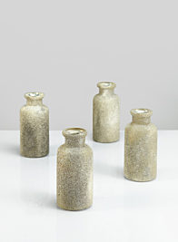 Harem Gilded Glass Mini Bottle, Set of 4