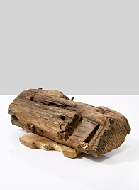 natural teak wood burl home accent