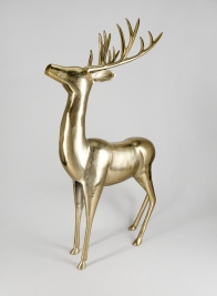 36in Gold Reindeer