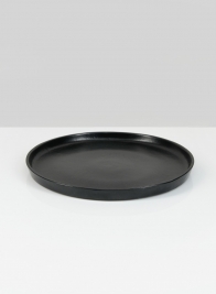 8in Black Plate