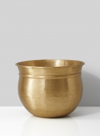 13in Antique Brass Bowl