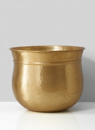 15in Antique Brass Bowl