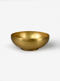 12in Antique Raw Brass Bowl