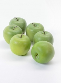 Green Apples, Set of 6