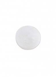 8 x 2in White Craft Foam Disc