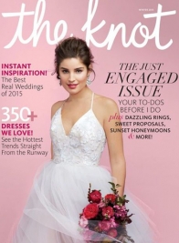 the knot weddings magazine winter 2015 cover