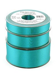 Swiss Satin Double Face Ribbon W035-303 Turquoise 