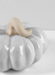 Porcelain White Wash Pumpkins