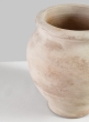 6in x 8in H Petra Aged White Wash Clay Amphora URN