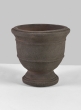 6in Petra Aged Brown Urn