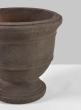 6in Petra Aged Brown Urn