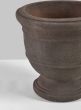 6in Petra Aged Brown Urn