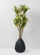 Oslo Small Black Conical Vase, Set of 4