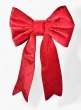 18 x 29in Red Double Bow With Fishtail Feet