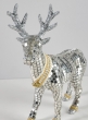 20in Silver Standing Deer