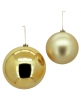 200mm Shiny Gold Plastic Ornament Ball 