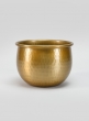 Devdas Brass Look Aluminium Indoor Garden Pot, Small
