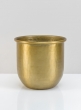 6in LuckNow Brass look Aluminium Pot