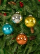 Antique Copper Glass Ornament Balls