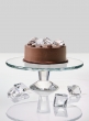 11 ¼in Crystal Cake Stand