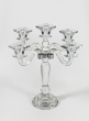 15in Crystal Square Cup Candelabra