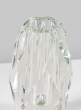9.5in Diamond Cut Crystal Vase