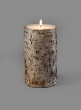 4 x 8in Bark Candle