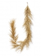 gold long pine christmas garland